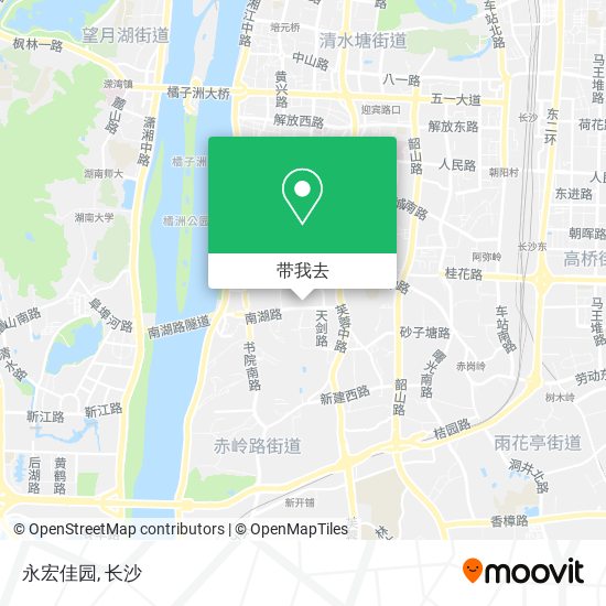永宏佳园地图