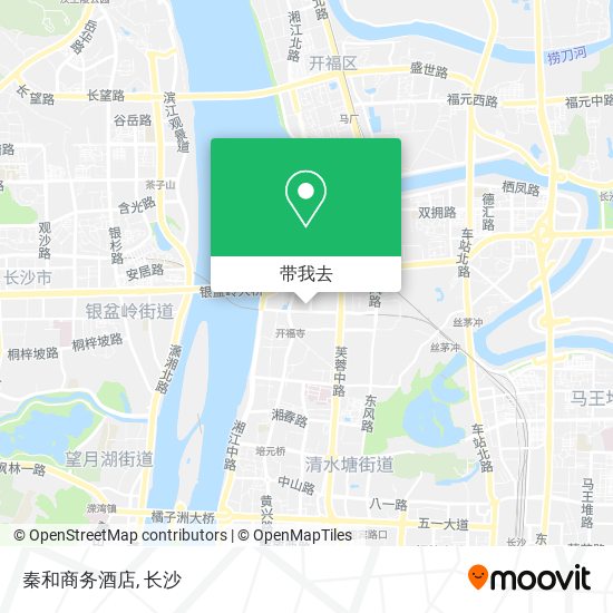 秦和商务酒店地图