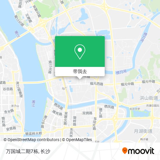 万国城二期7栋地图
