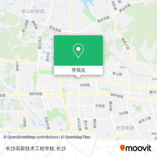长沙高新技术工程学校地图