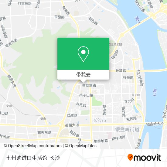七州购进口生活馆地图