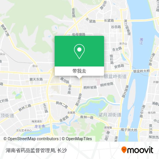 湖南省药品监督管理局地图