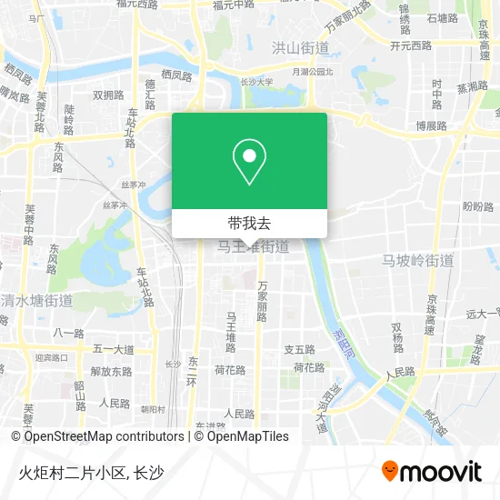 火炬村二片小区地图