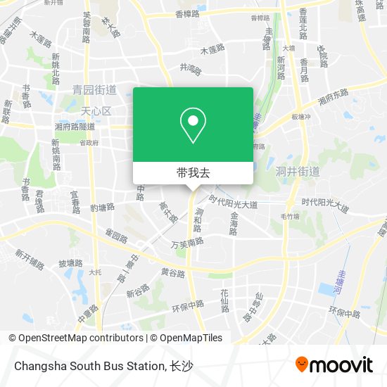 Changsha South Bus Station地图
