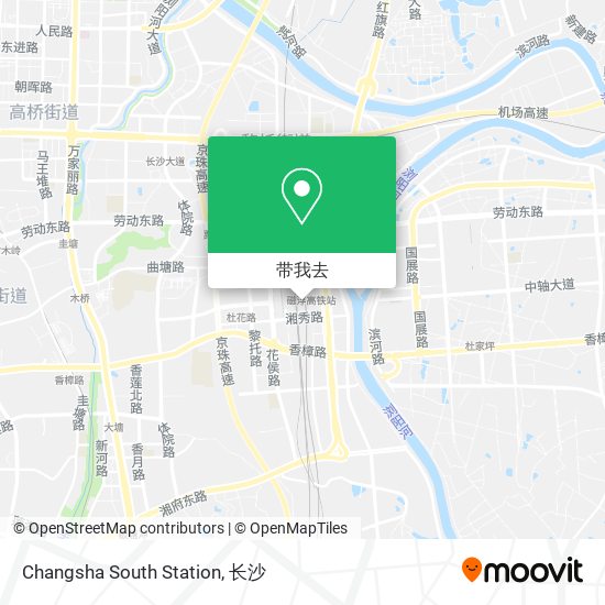 Changsha South Station地图