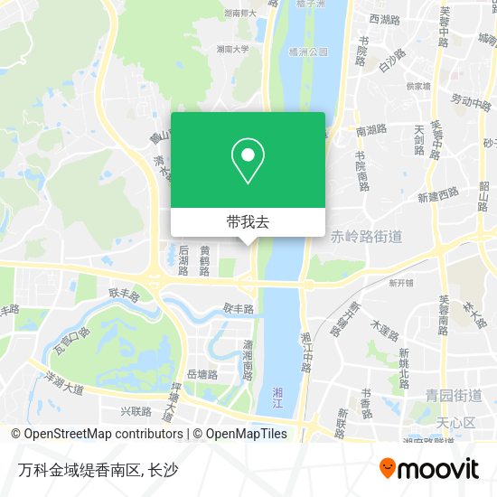 万科金域缇香南区地图