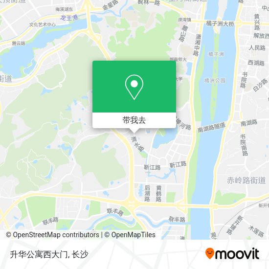 升华公寓西大门地图