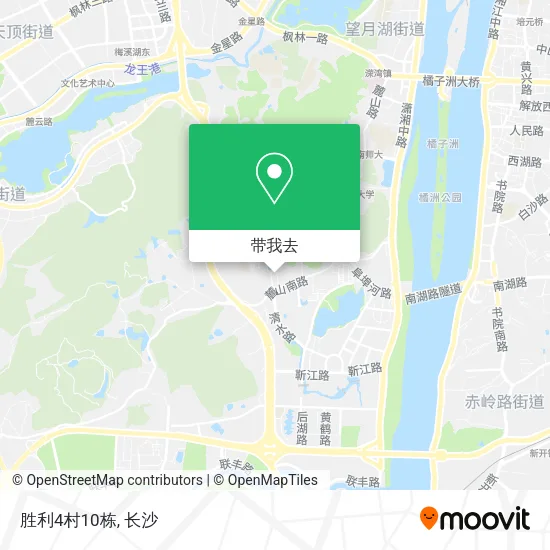 胜利4村10栋地图