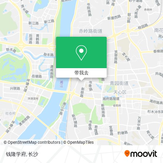 钱隆学府地图