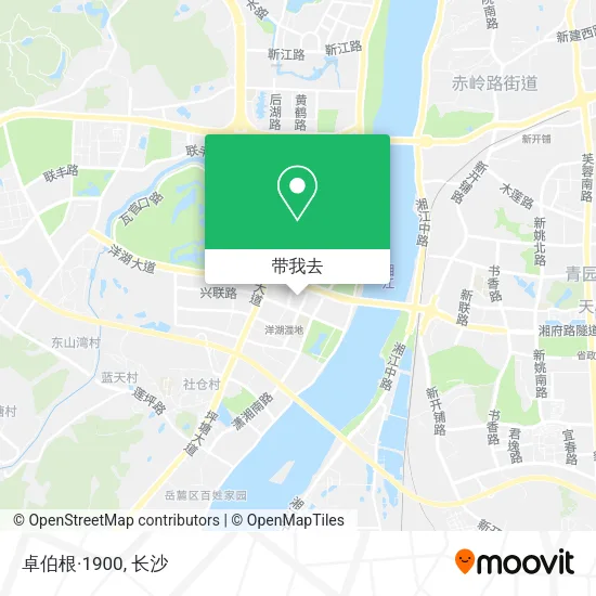 卓伯根·1900地图