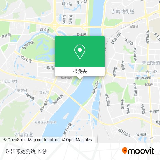 珠江颐德公馆地图
