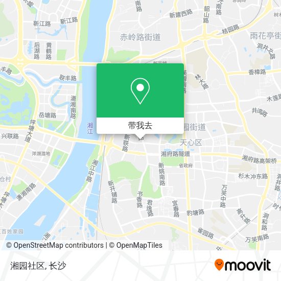湘园社区地图