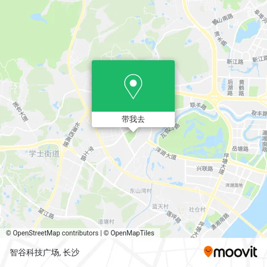 智谷科技广场地图