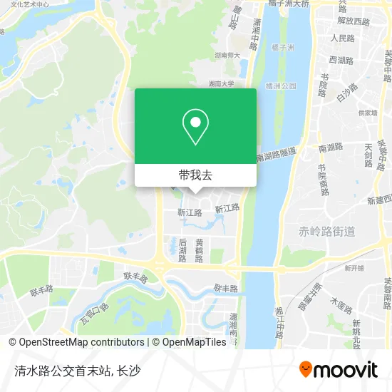 清水路公交首末站地图