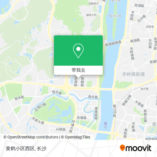 黄鹤小区西区地图