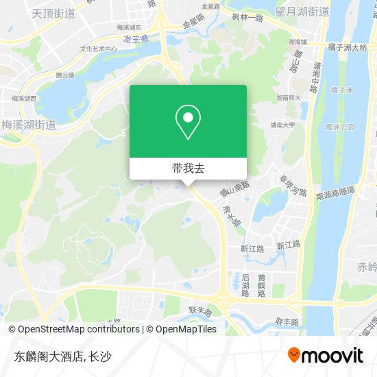 东麟阁大酒店地图