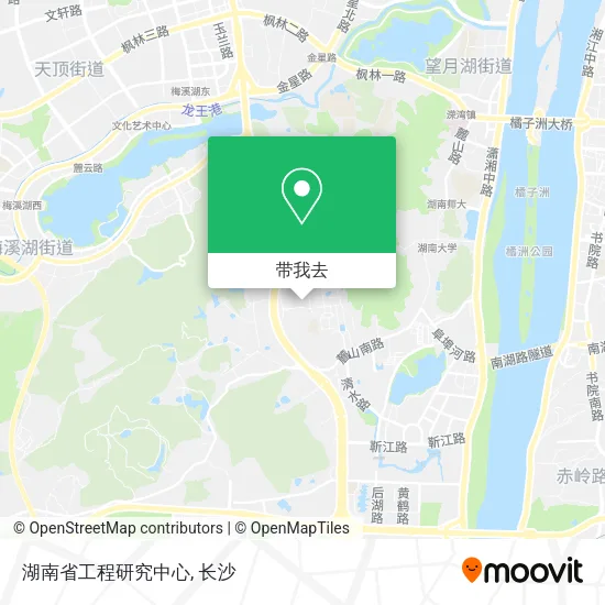湖南省工程研究中心地图