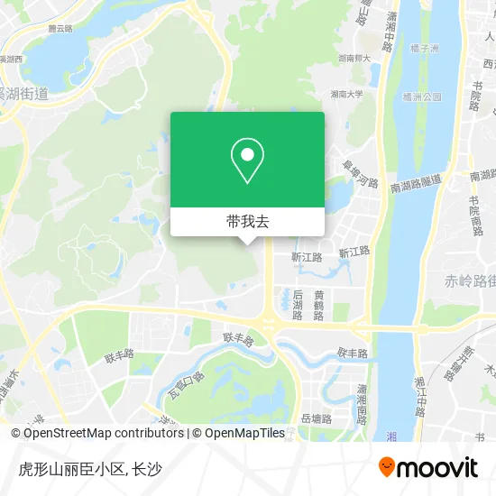 虎形山丽臣小区地图