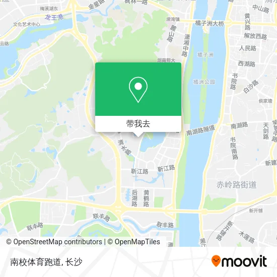 南校体育跑道地图