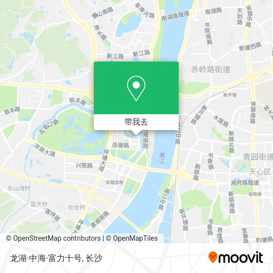 龙湖·中海·富力十号地图