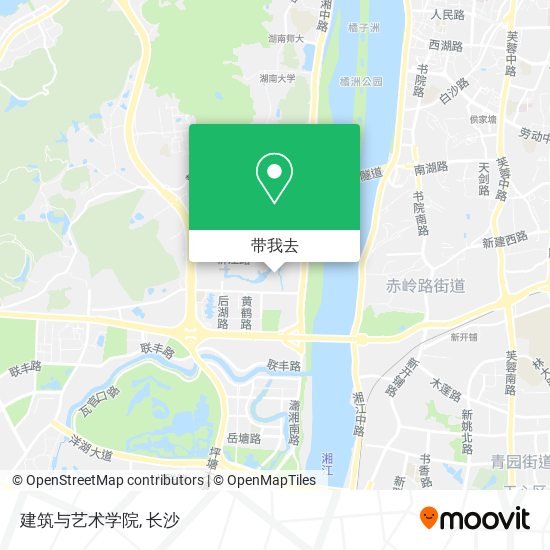 建筑与艺术学院地图