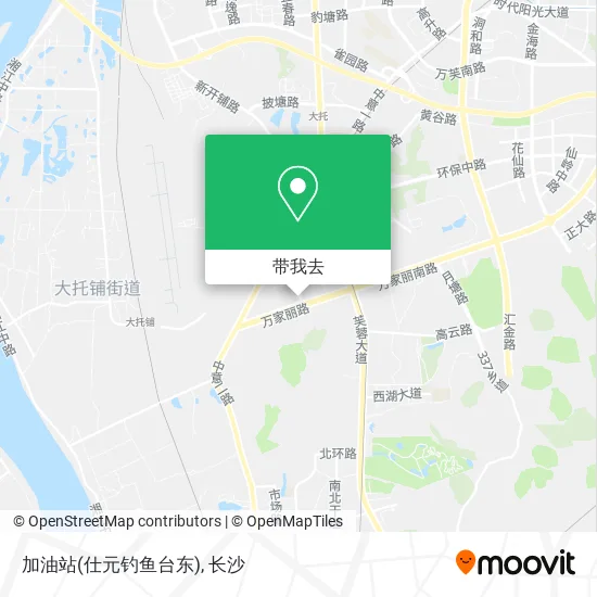 加油站(仕元钓鱼台东)地图