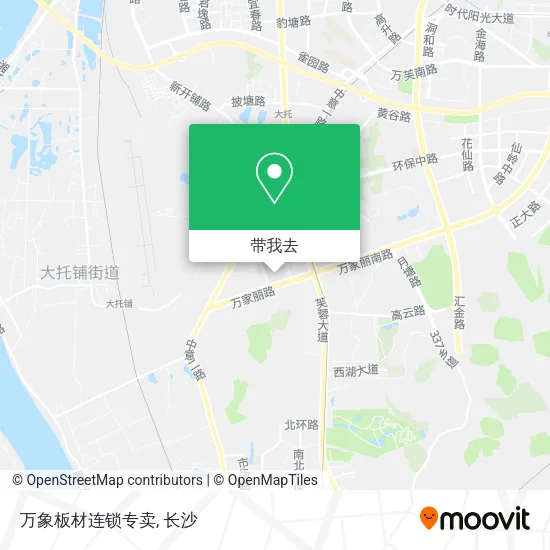 万象板材连锁专卖地图