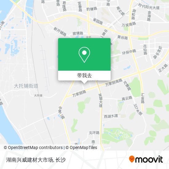 湖南兴威建材大市场地图