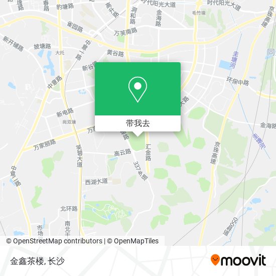 金鑫茶楼地图