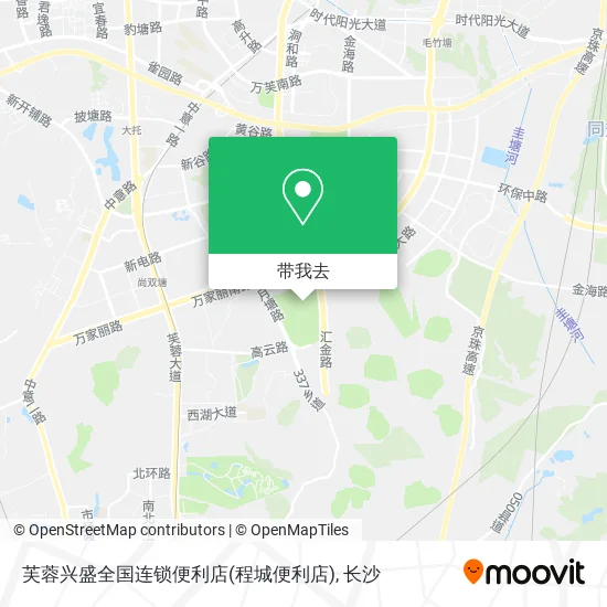 芙蓉兴盛全国连锁便利店(程城便利店)地图