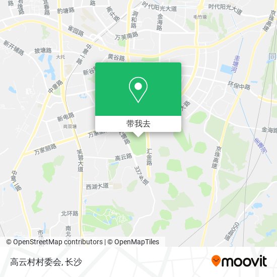 高云村村委会地图