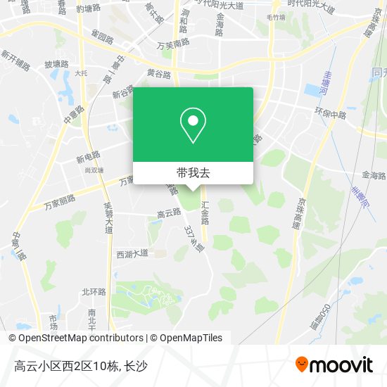 高云小区西2区10栋地图