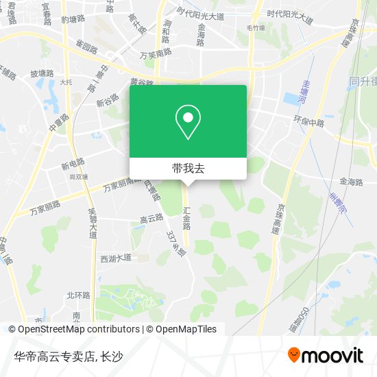 华帝高云专卖店地图