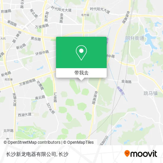 长沙新龙电器有限公司地图