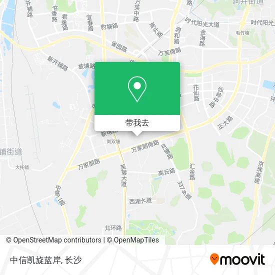 中信凯旋蓝岸地图