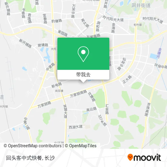 回头客中式快餐地图