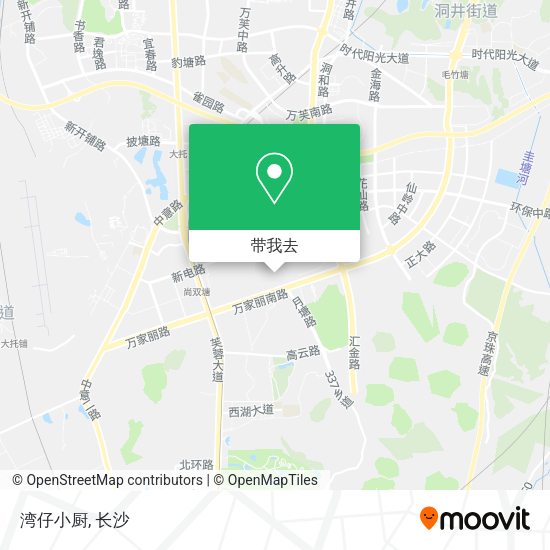湾仔小厨地图