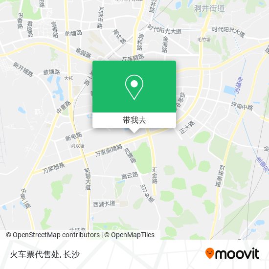 火车票代售处地图