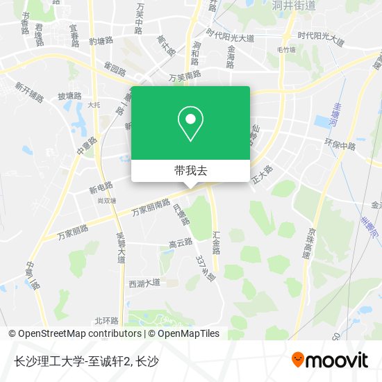 长沙理工大学-至诚轩2地图