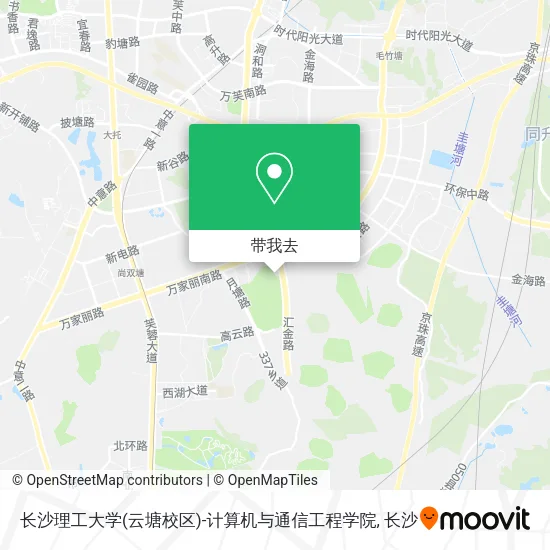 长沙理工大学(云塘校区)-计算机与通信工程学院地图