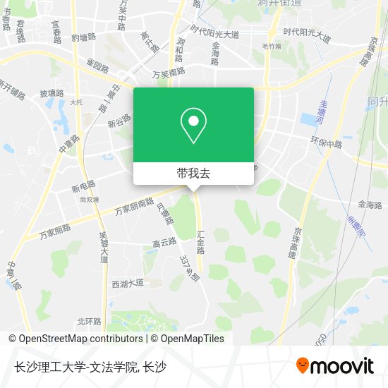 长沙理工大学-文法学院地图