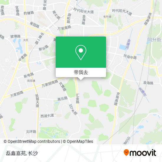 磊鑫嘉苑地图