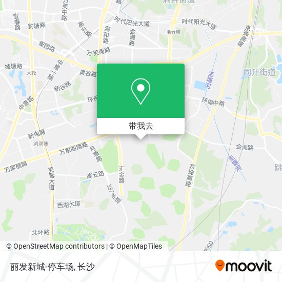 丽发新城-停车场地图