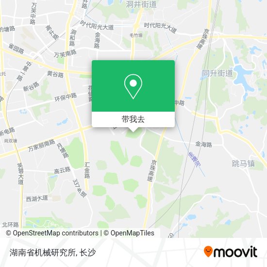 湖南省机械研究所地图