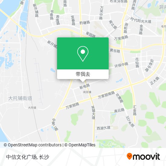 中信文化广场地图