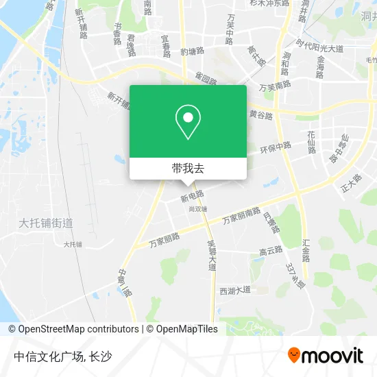 中信文化广场地图