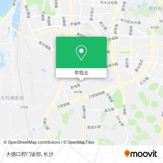 大德口腔门诊部地图