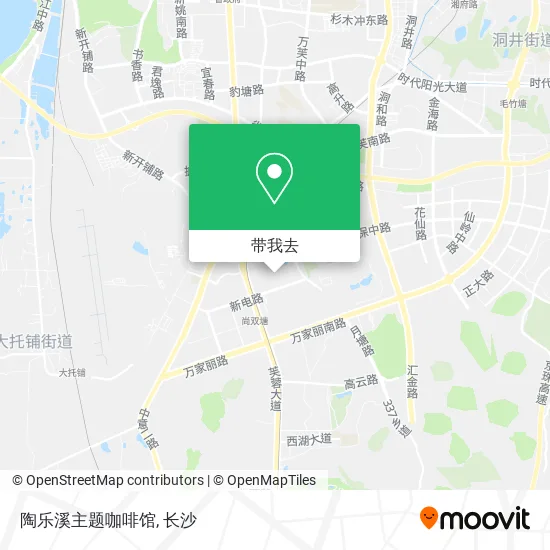 陶乐溪主题咖啡馆地图