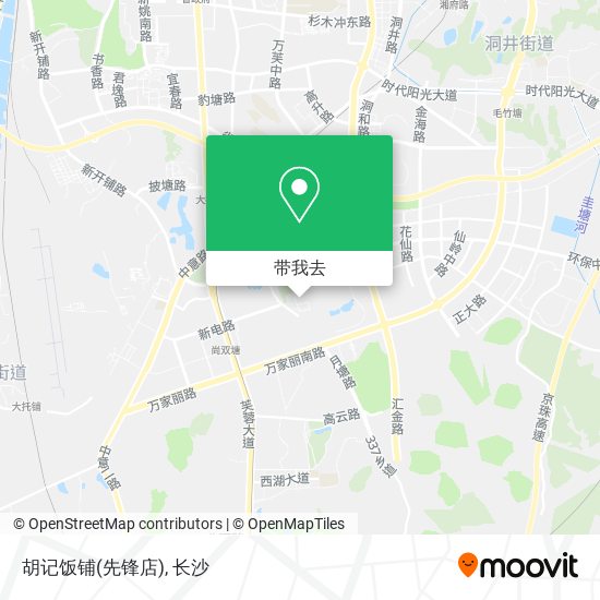 胡记饭铺(先锋店)地图