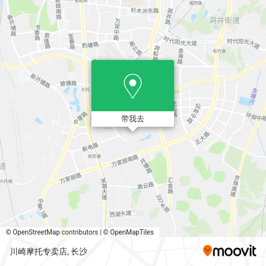 川崎摩托专卖店地图
